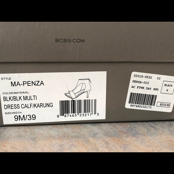 BCBG Maxazria sandals size 9M - Picture 7 of 7